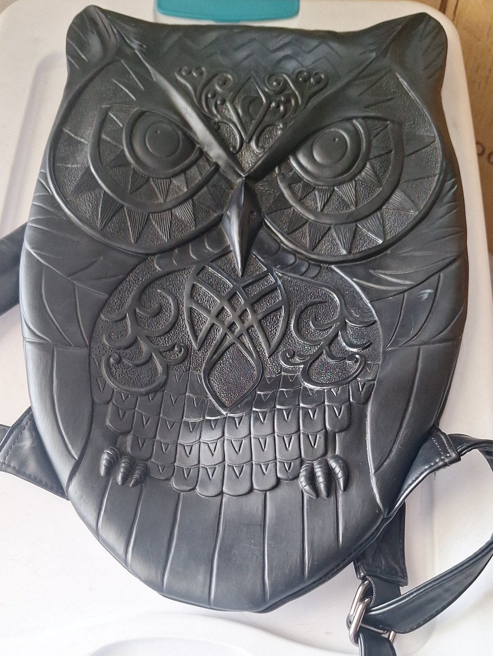 Fashion 3D Owl Backpack 17 T 12 W